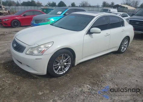 2008 Infiniti G35 Journey from USA, damaged, VIN JNKBV61EX8M223236